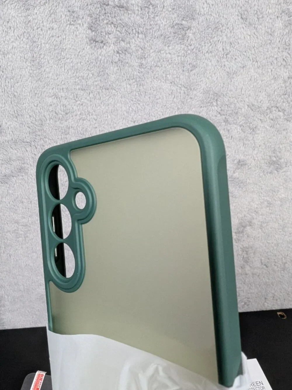 Ivoler 3 in 1 Galaxy A16 5G Forest Green Case + 2 Tempered Glass Screen Protects